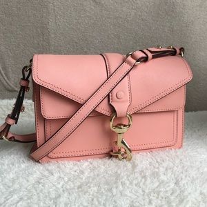 Rebecca Minkoff Hudson Moto mini in dark peach